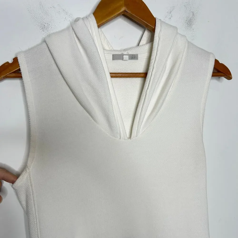 SKIN Swim Cover Up Dress Womens Size 0 Quiet Luxury Sustainable Resortwear Beach - Picture 2 of 10